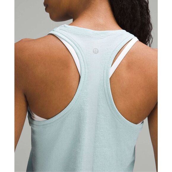 Lululemon Swiftly Tech Racerback Tank 2.0 Race Length Size 20 Blue - Picture 3 of 6